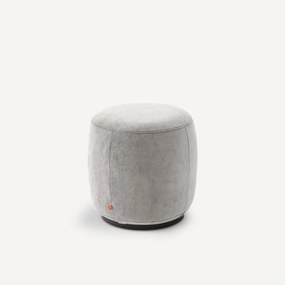 Voetsteun van stonewashed fluweel, Rosebury, ontwerp E. Gallina