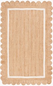 Laagpolig juten vloerkleed Marlowe