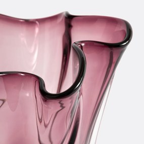 Vaas in glas H25 cm, Oralia