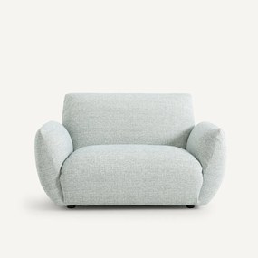 Fauteuil in canvas stof, Spogano