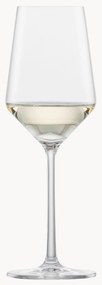 Set van 2 kristallen witte wijnglazen Pure