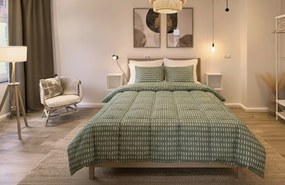 Zelesta Wonderbed Olive Stitches - Dekbed zonder overtrek – Bij Swiss Sense
