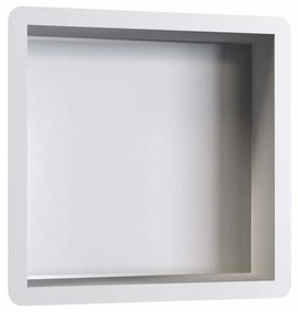 Brauer Brushed Edition inbouwnis 30x30cm RVS geborsteld