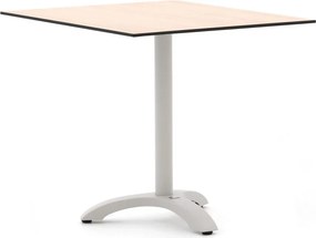 Tuin eettafel Bellagio  | Vierkant  | Tuintafel Kunststof | 80x80cm | 2 personen | Kees Smit Tuinmeubelen