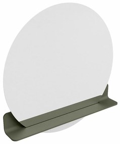 Mondiaz Spot spiegel rond Ø80cm met planchet army