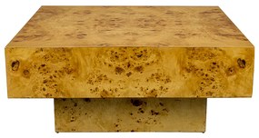 Dutchbone Quinn Vierkante Salontafel Naturel - 90 X 90cm.