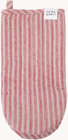 Handgemaakte ovenwant Stripes van linnen