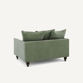 2-zits fluwelen bank, Lazare