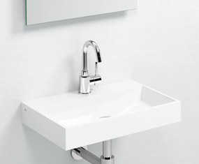 Clou Xo wastafelkraan met draaibare uitloop type 1 chroom