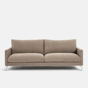 2-, 3- of 4-zits rechte bank in gemêleerd polyester, LADY