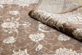 Tapijt MEFE modern  2312 Ornament, kader - Structureel,  twee poolhoogte , donker  beige