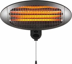 Wandheater 2000 W met trekschakelaar