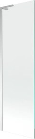 Mexen Next L badwand 1-delig 60 x 150 cm, transparant, chroom - 895-060-000-03-00-01