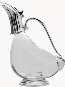 Zilverkleurige decoratieve wijndecanter Eberhard