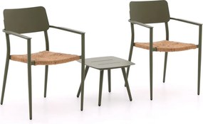 Bistro- en balkonset Bellagio  | 2 personen | Tuinset aluminium | 3-delig | Kees Smit Tuinmeubelen