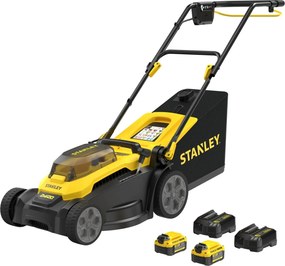 Stanley FATMAX SCMWP3701M2-QW V20 Accu Grasmaaier 37 cm – 3-in-1 – Brushless – 2x 4.0Ah Set