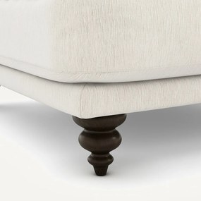 Voetenbank van fluweel chenille, Lazare