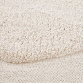 Vloerkleed 100% katoen, Limestone