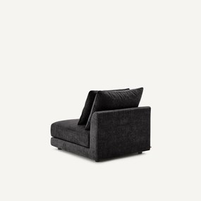 Modulaire bank in chenille fluweel, TIBERIO