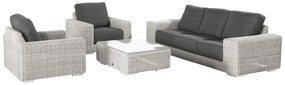 4 Seasons Outdoor | Kingston loungeset Ice  Loungeset     weerbestendig