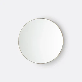 Ronde spiegel in staalmetaalØ60 cm, Iodus