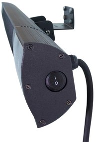 OutTrade Sunred Dark muur heater - 2500 Watt