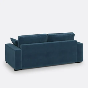 Bank-bed fluweel, mousse Cécilia