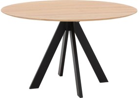 Goossens Excellent Eettafel Uniek, Rond 110 x 110 cm
