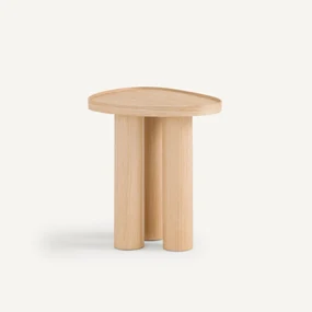 Bijzettafel in eik, Brasero