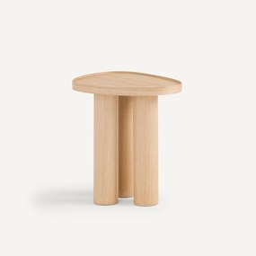 Bijzettafel in eik, Brasero