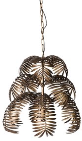 PTMD Salencia gold hanglamp palm