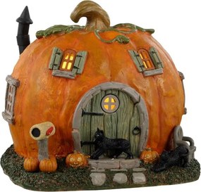 Lemax - 'Pumpkin Cottage' - Verlicht gebouw - Exclusief adapter