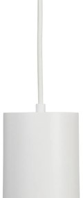 Design hanglamp wit incl. rail adapter 1-fase - Iconic Tubo Modern GU10 cilinder / rond Binnenverlichting Lamp