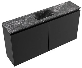 Mondiaz Ture DLux toiletmeubel 100cm urban met wastafel lava midden met kraangat