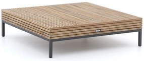 + 15% kassakorting | Loungetafel ROUGH | Vierkant | Tuintafel Teakhout | 110x110cm | Kees Smit Tuinmeubelen