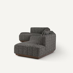 Open hoekbank links XL bouclette, JACOPO