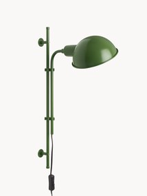 Wandlamp Funiculí met stekker en verstelbare lampenkap