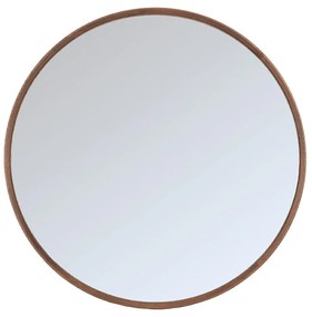 Label51 Oliva spiegel eiken rond 110cm donkerbruin