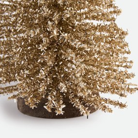 Decoratieve kerstboom met glitters, hoogte 30 cm, CASPAR