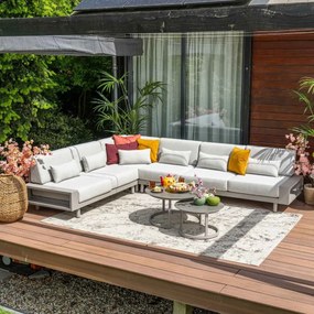 Garden Impressions Lizzy loungeset 5-delig - Monte Carlo loungetafels