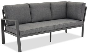 Hoekelement met twee rugleuningen Zakintos antraciet Garden Point