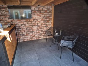 3D XL Wandpaneel Frog Rojo Rood Wit 128x60x2.7cm