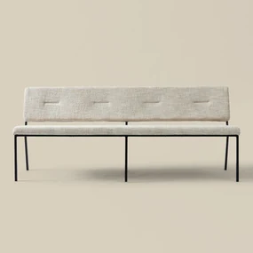 Bankje Eetkamer Zandkleur 160cm