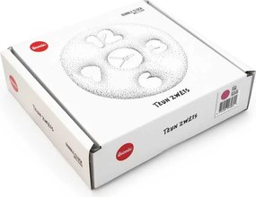 Teun Zwets - Bubble Clock Rood