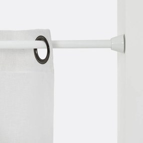 Uitschuifbare push-fit gordijnroede 120/210 cm
