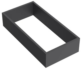 Muebles Sala ladeverdeler 16x33cm antraciet