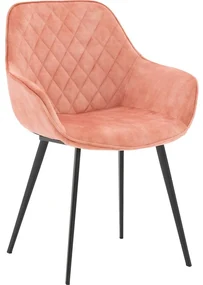 Goossens Basic Eetkamerstoel Ebi, Met arm