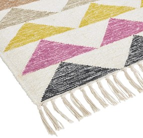 Vloerkleed kilim in wol, Vinity