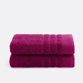 Set van 2 handdoeken in badstof 600 g/m2, Zavara