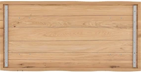 Goossens Eettafel Blade, Boomstamblad 180 x 90 cm 5 cm dik